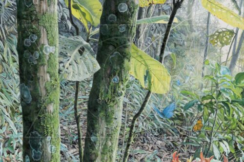 Ares da Cantareira I - pintura original