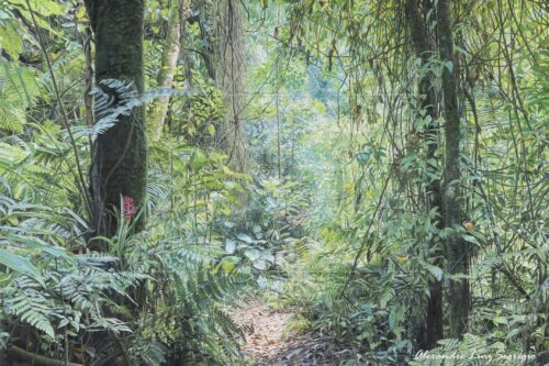 Ares da Cantareira  III – pintura original vendida