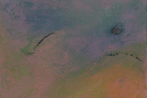 Abstrato com pedra I - pintura original