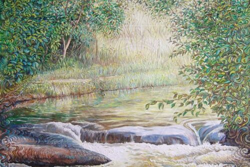 Águas de Taquaruçu -  pintura original