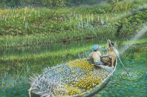 Colheita - pintura original - vendida