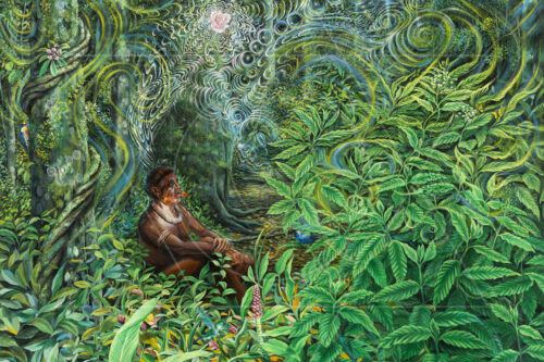 Encantos da Natureza - pintura original