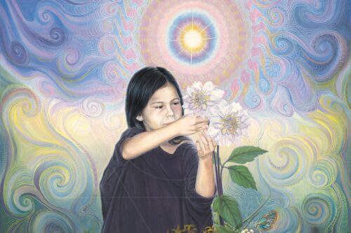 Fina Flor - pintura original