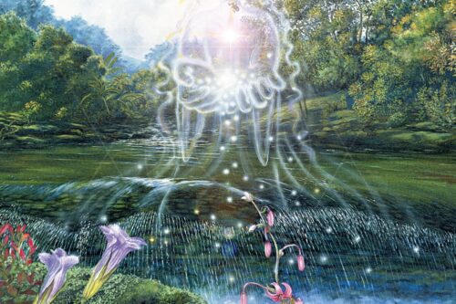 Fonte da Vida - pintura original - vendida