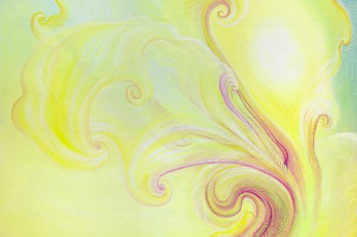 Flor de Luz - pintura original