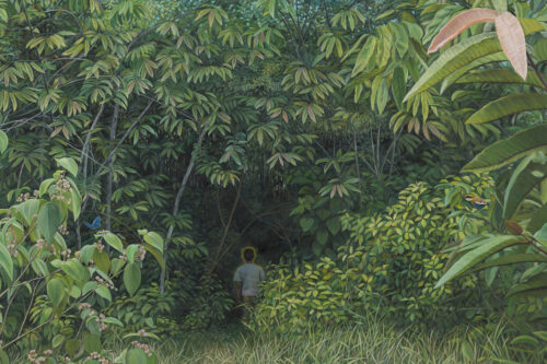 Luz do Caminho - pintura original