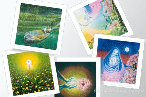 Série Encantos - 5 pôsteres