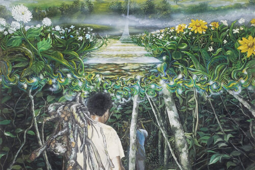 Mensagem - pintura original