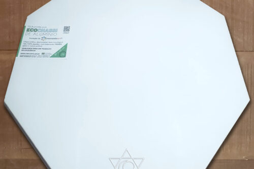 Tela para pintura com Eco-Chassi de Alumínio – Octogonal