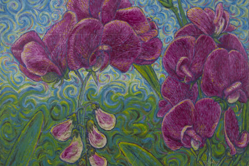 Orquídeas Rosa -  pintura original