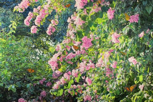 Primavera - arte animada com mensagem 01