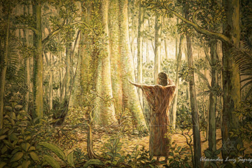 Reconhecimento - Sépia - releitura do original