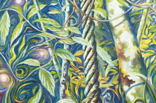 Alegria da Floresta -  pintura original