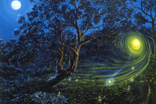 Alquimia II - pintura original - vendido