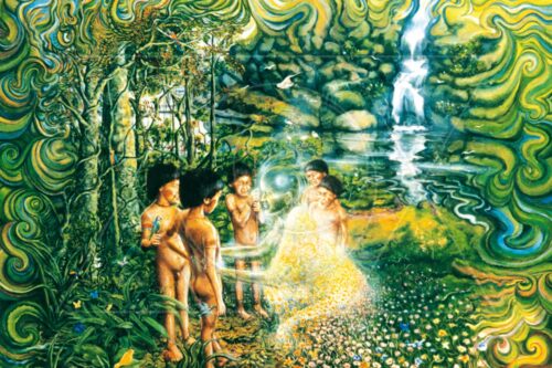 Amigo da Floresta - pintura original - vendida