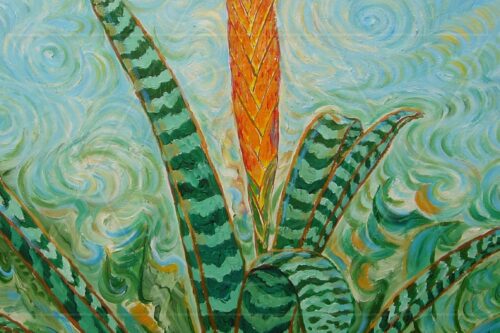 Espada de Fogo -  pintura original