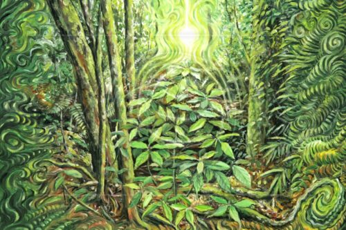 Luz da floresta II - original