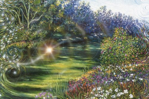 Luz da Natureza -  pintura original