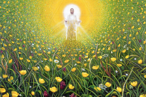 Luz na Terra - pintura original - vendida