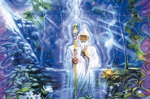 O Mago - pintura original - vendida