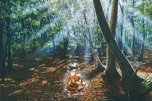 O Menino - pintura original - vendida